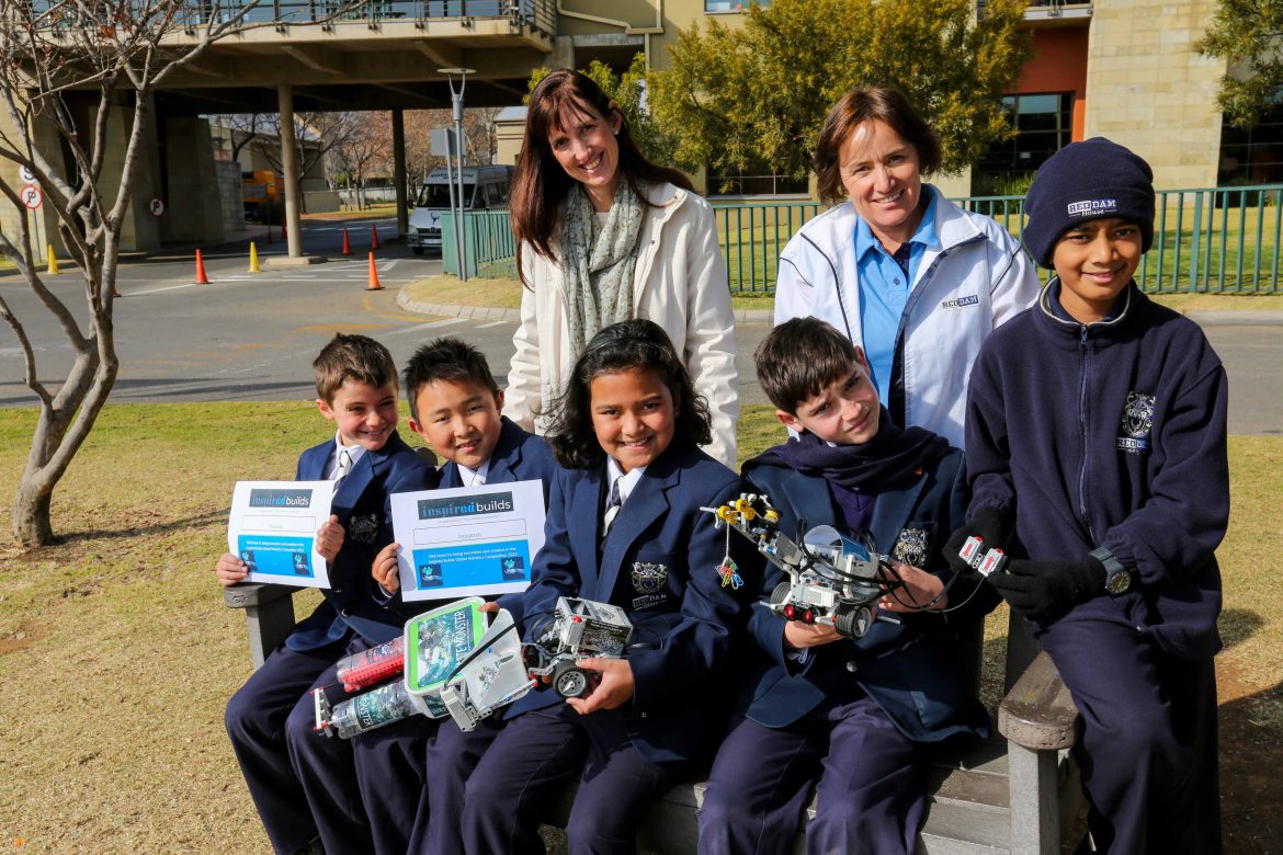 Winners of the global Inspired Builds robotics competition from Reddam House Bedfordview
