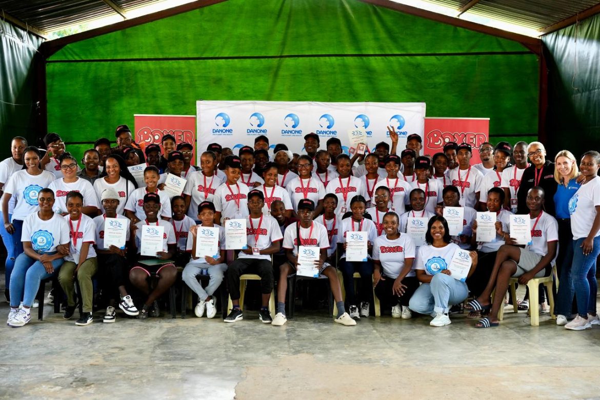 Learners at the 2025 Boxer Youth Leadership Programme